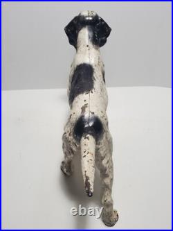 Original Hubley Cast Iron Pointer Hunting Bird Dog Doorstop Bookend 8.5lb Original Hubley Cast Iron Pointer Hunting Bird Dog Doorstop Bookend 8.5lb