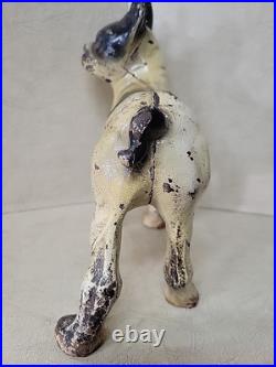 Original Left Facing Antique Cast Iron BROWN Boston Terrier Bull Dog Door Stop Original Left Facing Antique Cast Iron BROWN Boston Terrier Bull Dog Door Stop