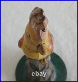 PARROT CAST IRON DOORSTOP Full Figure, No Markings, 3 1/4 lbs. 7