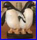 PENGUINS_Antique_Cast_Iron_Twin_Birds_Doorstop_Decorative_Art_Statue_VTG_1930s_01_zvzg
