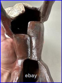 RARE 1930s ANTIQUE HUBLEY ENGLISH BULLDOG CAST IRON DOORSTOP