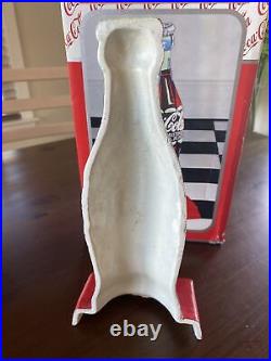 RARE 1997 Coca-Cola Coke Bottle cast iron doorstop 12 tall New In Box NIB