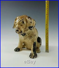 Rare Antique Hubley Cast Iron Beagle Pup Dog Doorstop