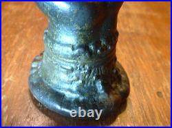 RARE Antique 19ThC Cast Iron Paperweight / Doorstop In Hand Form