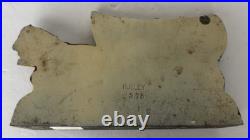 RARE Vintage Hubley 375 Cast Iron Western Covered Conestoga Wagon Door Stop