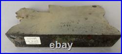 RARE Vintage Hubley 375 Cast Iron Western Covered Conestoga Wagon Door Stop