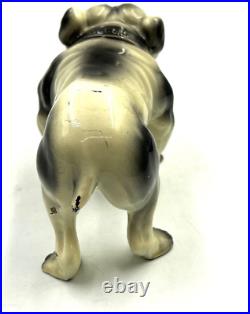Rare Cast Iron Parsons Bulldog Paper Weight Or Door Stop