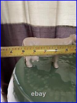 Set Of 2 Antique Rustic Solid Cast Iron Cow 6 By 3.5 Book End Door Stop