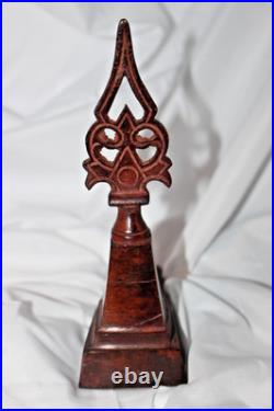 Set of 4 Different Fleur De Lis Cast Iron Door Stop Decorative Door Stop Wedge