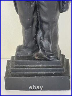 Sir Winston Churchill English Antique Iron Metal Doorstop Sculpture Old Uk Sir Winston Churchill English Antique Iron Metal Doorstop Sculpture Old Uk