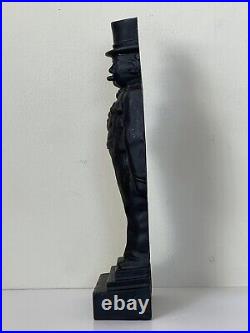 Sir Winston Churchill English Antique Iron Metal Doorstop Sculpture Old Uk Sir Winston Churchill English Antique Iron Metal Doorstop Sculpture Old Uk