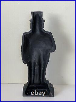 Sir Winston Churchill English Antique Iron Metal Doorstop Sculpture Old Uk Sir Winston Churchill English Antique Iron Metal Doorstop Sculpture Old Uk