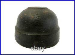 Solid Cast Iron Metal Doorstop Door Stop Paperweight Dome Shaped 4 x 4 x 2.5