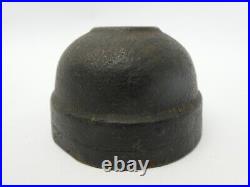 Solid Cast Iron Metal Doorstop Door Stop Paperweight Dome Shaped 4 x 4 x 2.5