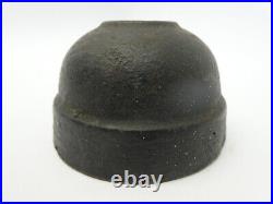Solid Cast Iron Metal Doorstop Door Stop Paperweight Dome Shaped 4 x 4 x 2.5