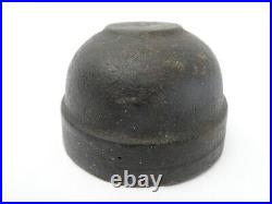 Solid Cast Iron Metal Doorstop Door Stop Paperweight Dome Shaped 4 x 4 x 2.5