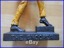 The Snooper cast iron door stop