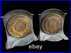 UNIVERSITY of PENNSYLVANIA Antique Cast Iron Doorstop Bookend Art Statue CS&C Co UNIVERSITY of PENNSYLVANIA Antique Cast Iron Doorstop Bookend Art Statue CS&C Co