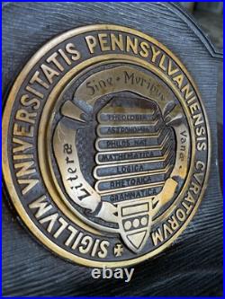 UNIVERSITY of PENNSYLVANIA Antique Cast Iron Doorstop Bookend Art Statue CS&C Co UNIVERSITY of PENNSYLVANIA Antique Cast Iron Doorstop Bookend Art Statue CS&C Co