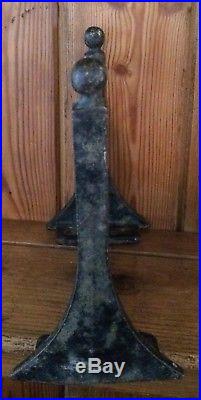 Unusual Antique Scotty Scottie Dog Cast Iron Doorstop Boot Scraper