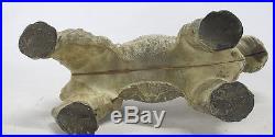 VERY RARE HUGE Antique Hubley Cast Iron Sealyham Doorstop Statue Terrier Dog yqz