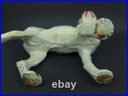 VTG Antique Boston Terrier Cast Iron Door Stopper 9.5 x 8.5