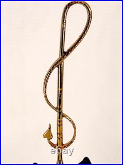 VTG Cast Iron Fox Head Doorstop Brass Riding Crop Whip Equestrian Hunt 15.5 VTG Cast Iron Fox Head Doorstop Brass Riding Crop Whip Equestrian Hunt 15.5