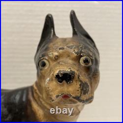 VintageCast Iron Hubley or Style Boston Terrier/Bulldog 10 Door Stop