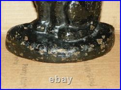Vintage 1920's HUBLEY CAT Statue Cast Iron Doorstop Victorian Door Stop