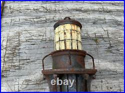 Vintage 21 Cast Iron Cape Hateras Lighthouse Door Stop