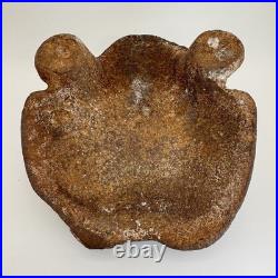 Vintage / Antique 1920's Unrestored SOLID CAST IRON Frog Door Stop Made In USA