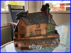 Vintage Antique Iron Doorstop Door Stop GREENBLATT 1925 Sulgrave Manor
