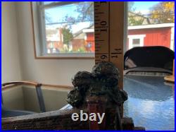 Vintage Antique Iron Doorstop Door Stop GREENBLATT 1925 Sulgrave Manor