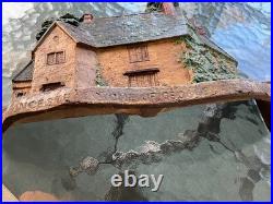 Vintage Antique Iron Doorstop Door Stop GREENBLATT 1925 Sulgrave Manor