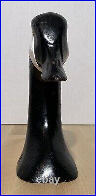 Vintage CAST IRON GOOSE HEADS DOORSTOPS BOOKENDS LARGE SIZE CAPTAIN HARRY JOBES Vintage CAST IRON GOOSE HEADS DOORSTOPS BOOKENDS LARGE SIZE CAPTAIN HARRY JOBES