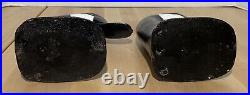 Vintage CAST IRON GOOSE HEADS DOORSTOPS BOOKENDS LARGE SIZE CAPTAIN HARRY JOBES Vintage CAST IRON GOOSE HEADS DOORSTOPS BOOKENDS LARGE SIZE CAPTAIN HARRY JOBES