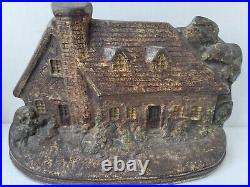 Vintage Cape Cod Cottage Cast Iron Doorstop. LACS 730 Vintage Cape Cod Cottage Cast Iron Doorstop. LACS 730