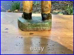 Vintage Cast IronWATSONTOWN FOUNDRYE. C. Prior & Co. Old Salt Fisherman Doorstop