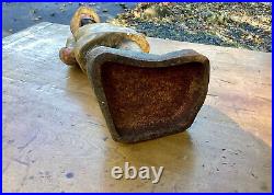 Vintage Cast IronWATSONTOWN FOUNDRYE. C. Prior & Co. Old Salt Fisherman Doorstop