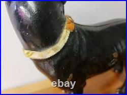 Vintage Cast Iron Boston Terrier Door Stop
