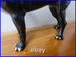Vintage Cast Iron Boston Terrier Door Stop