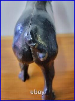 Vintage Cast Iron Boston Terrier Door Stop