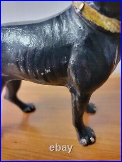 Vintage Cast Iron Boston Terrier Door Stop