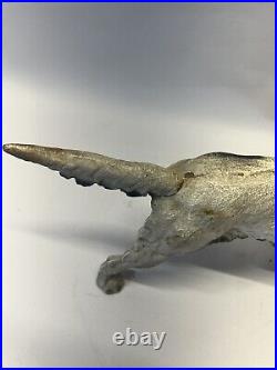 Vintage Cast Iron English Setter Pointer Hunting Dog Doorstop Folk Art