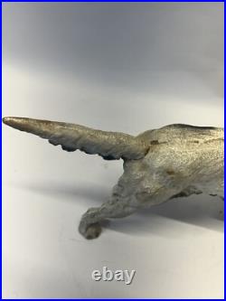 Vintage Cast Iron English Setter Pointer Hunting Dog Doorstop Folk Art