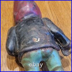Vintage Cast Iron Gnome Hubley