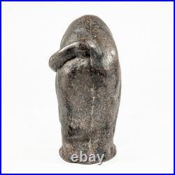 Vintage Cast Iron Halloween Cat Doorstop Paperweight Folk Art Possibly Hubley