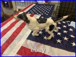 Vintage Cast Iron Irish Setter Retriever 15 Unmarked Hubley Doorstop