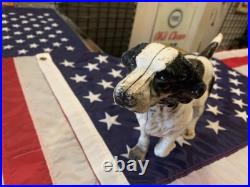 Vintage Cast Iron Irish Setter Retriever 15 Unmarked Hubley Doorstop