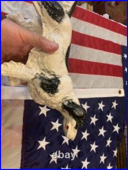 Vintage Cast Iron Irish Setter Retriever 15 Unmarked Hubley Doorstop